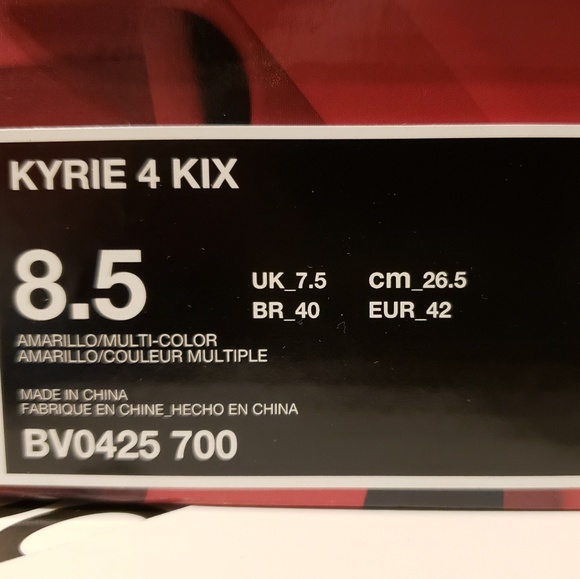 Kyrie 4 kix